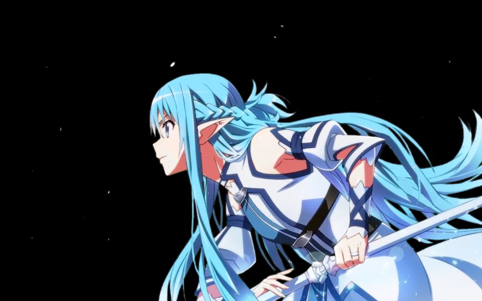 做了个亚丝娜拔剑的小动画