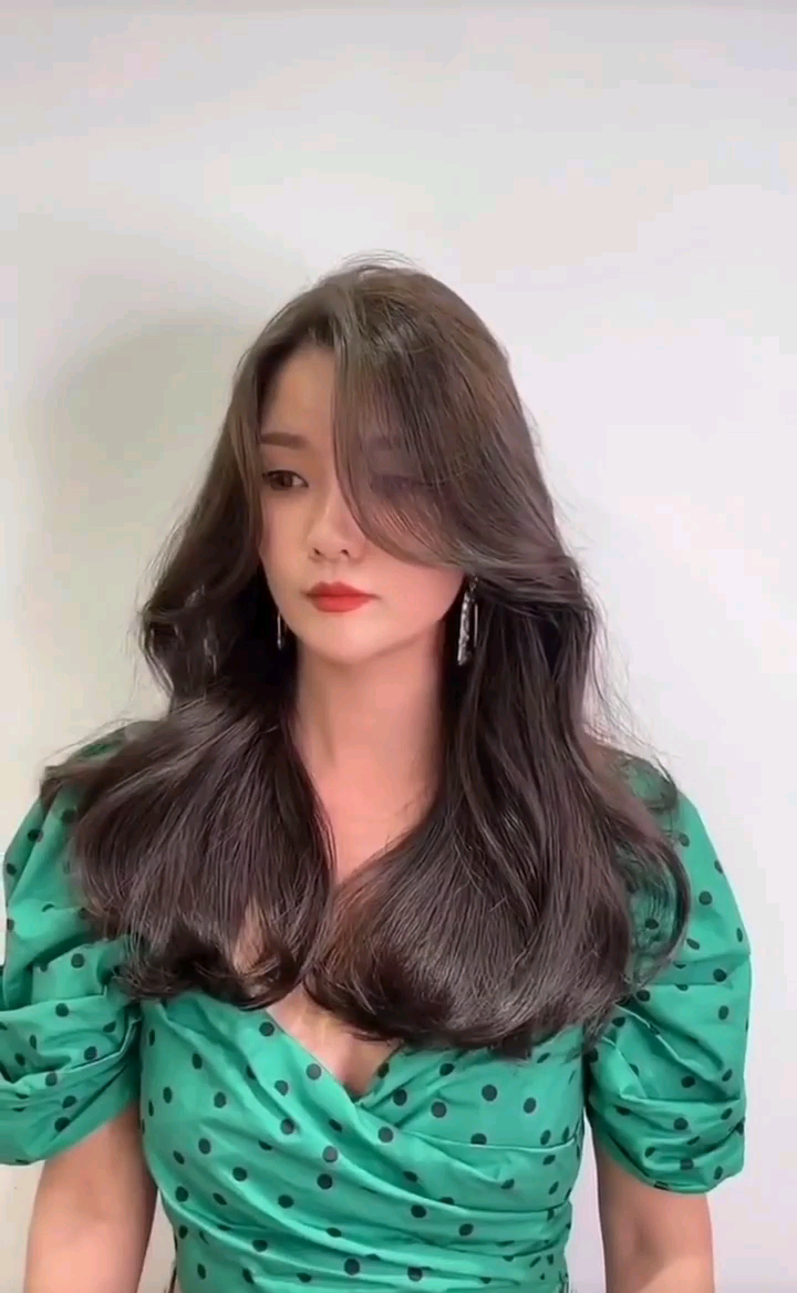 2020最火自然烫发气垫烫发型换上真