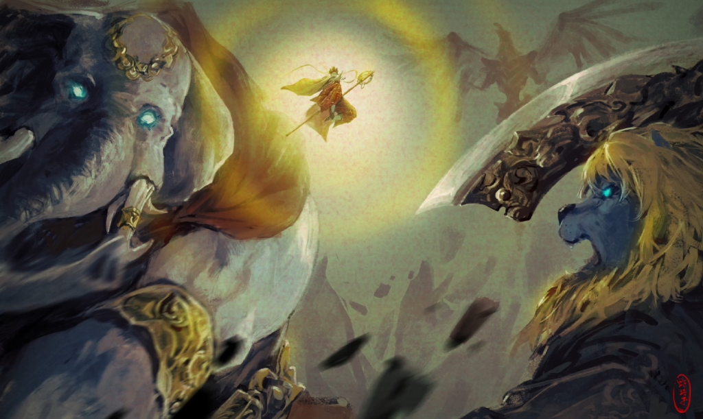 速通八十一难狮驼岭结算画面