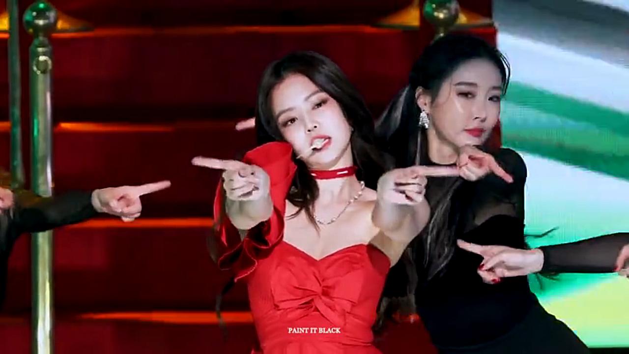 【典藏版资源】jennie 绝美《solo》名场面舞台