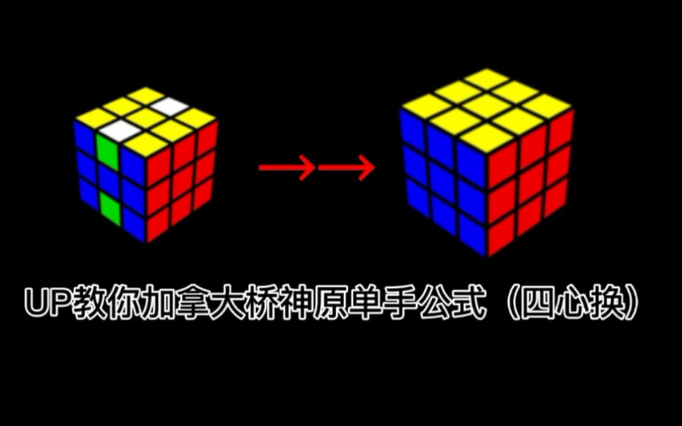 [图]桥神单手S流手法、盲拧（2e2e）公式讲解