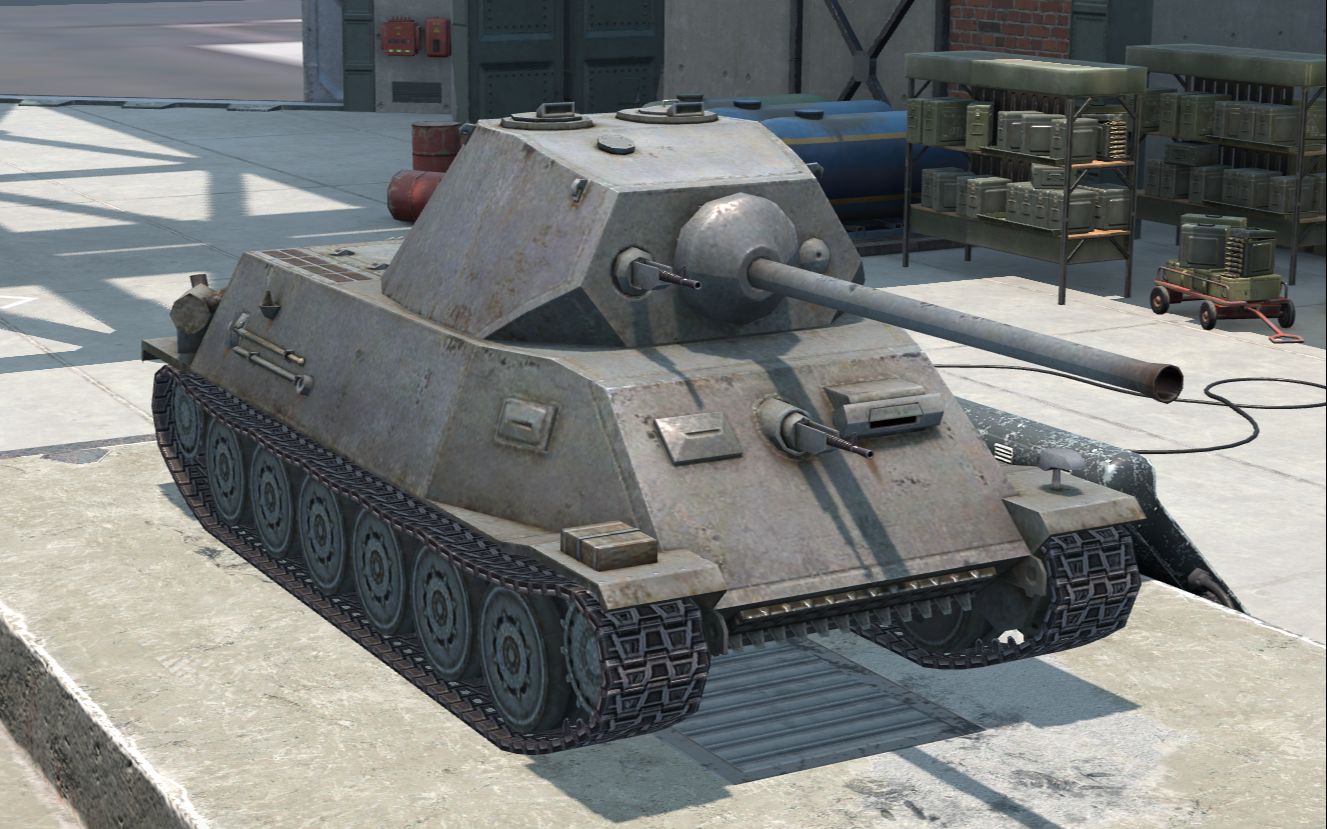 【坦克世界闪电战】不存在的坦克——斯柯达t25(德缴)