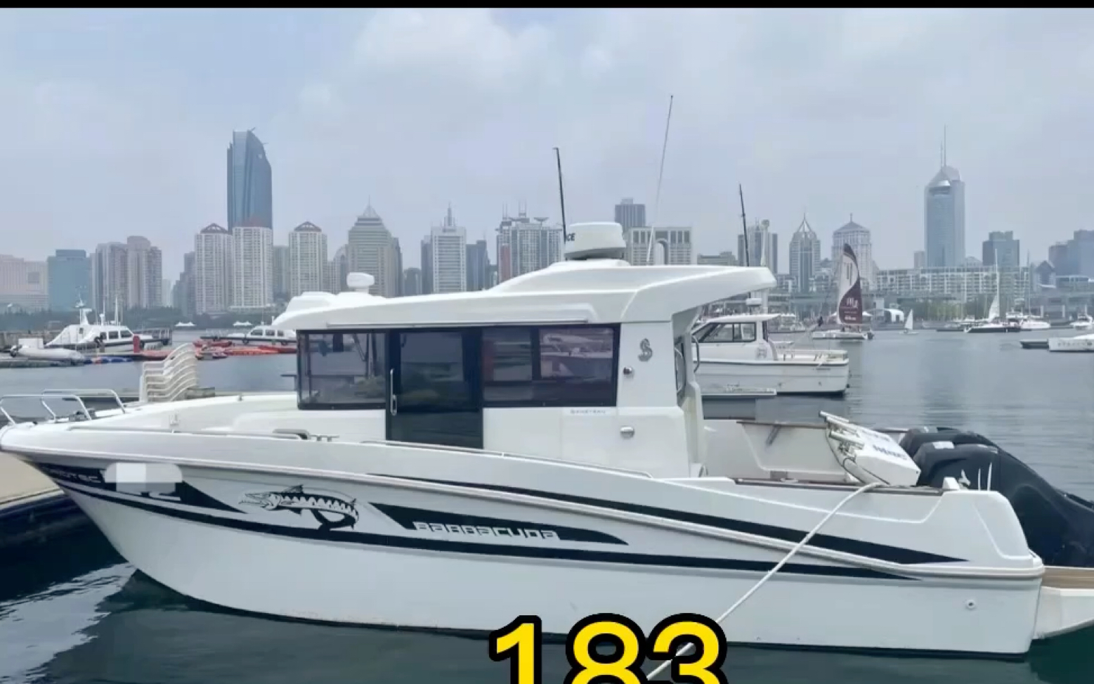 第183艘:2014年下水27尺法国运动钓鱼艇