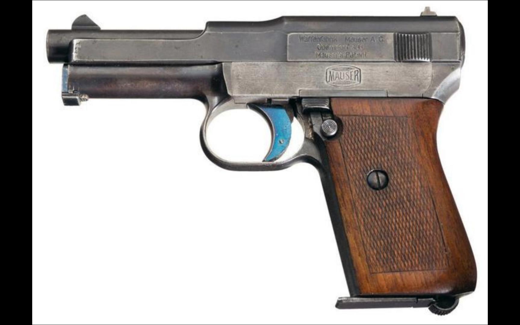 毛瑟m1914手枪原理展示【wog】