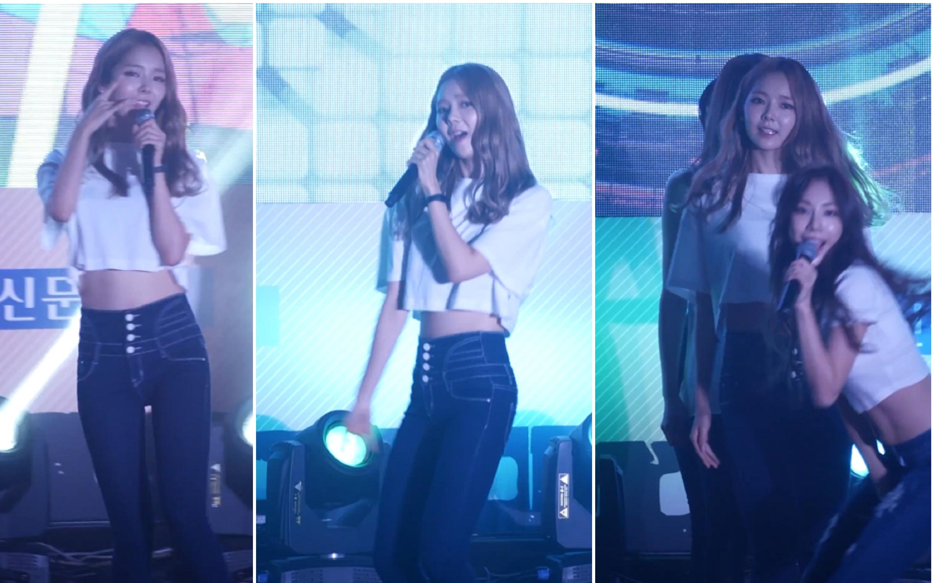 161019 stellar 李孝恩 -- 饭拍两则