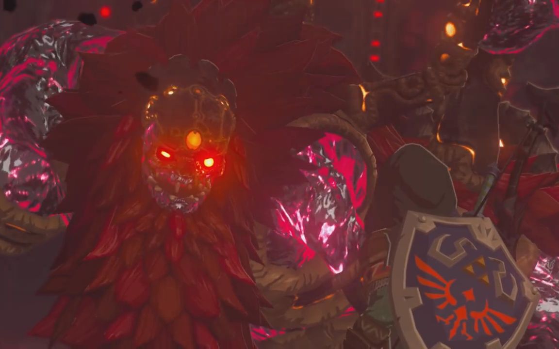 塞尔达传说荒野之息最后的boss大战