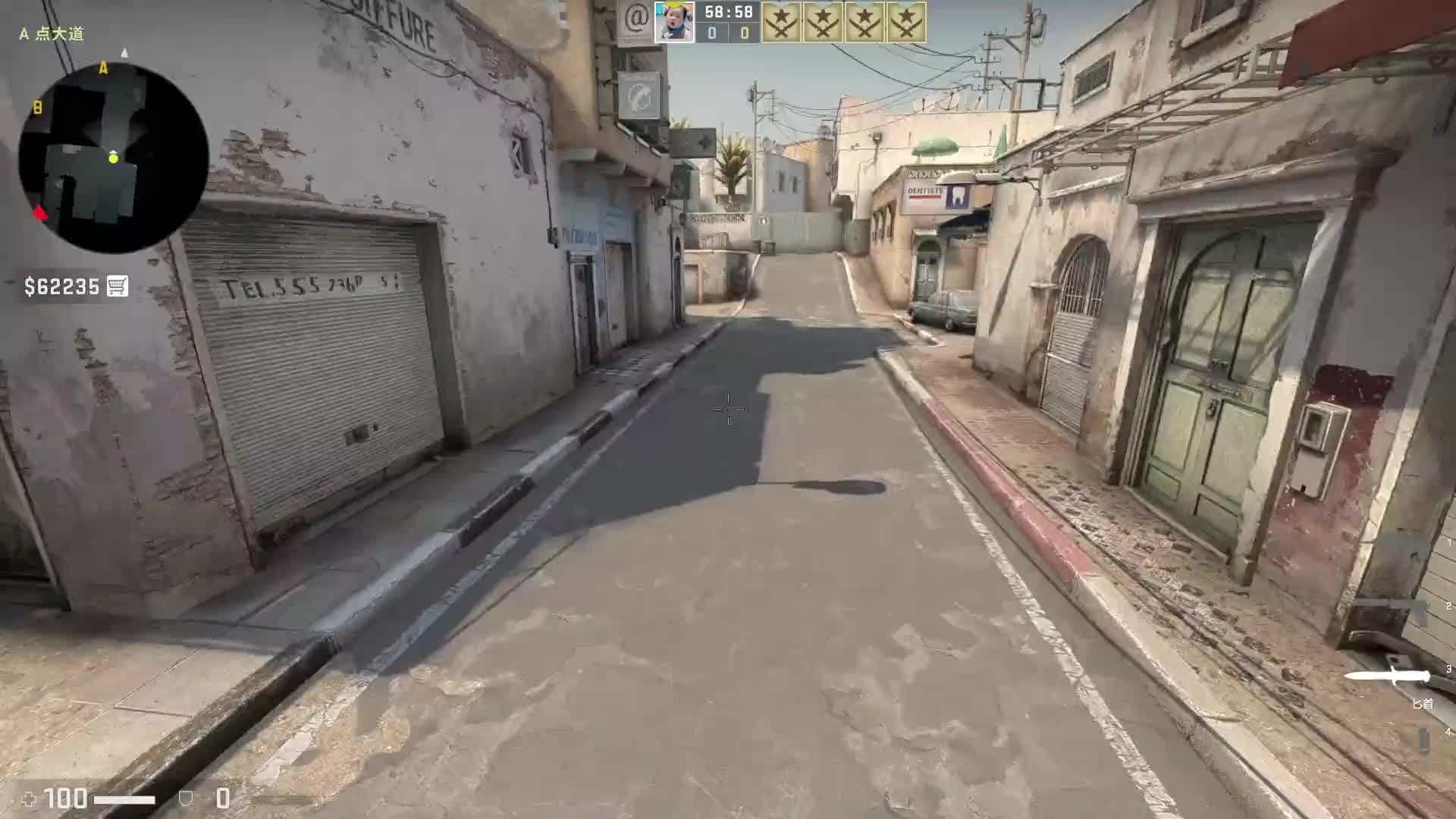 【csgo-单向烟教学】(炙热沙城2)警家防守a包顶级单向烟点位教学,看完