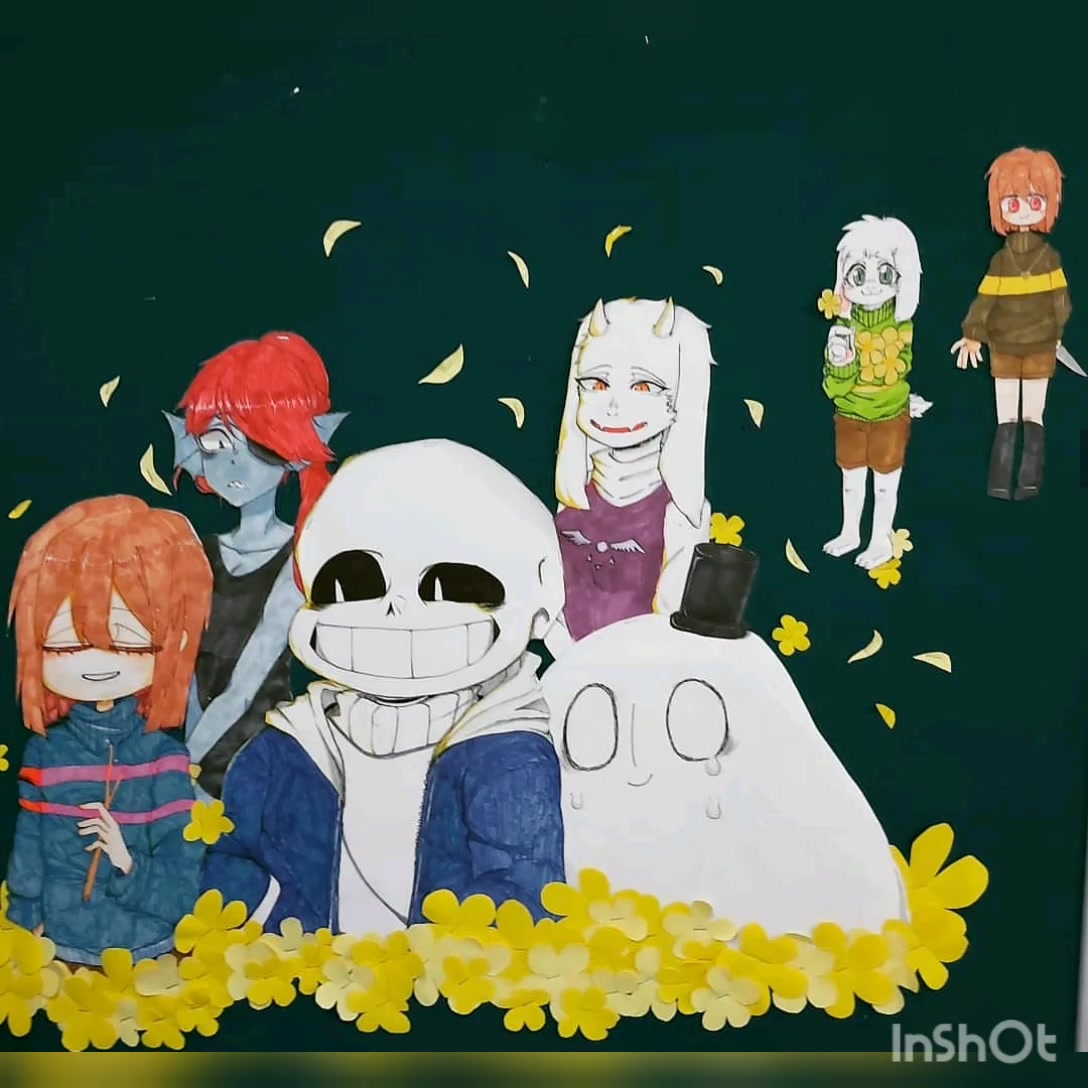 当你把传说之下画在香港中学的黑板报上_哔哩哔哩 (゜-゜)つロ 干杯