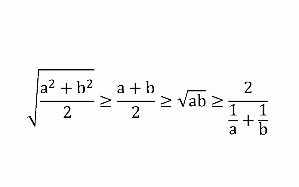 【数学科普】均值不等式的几何推导哔哩哔哩bilibili