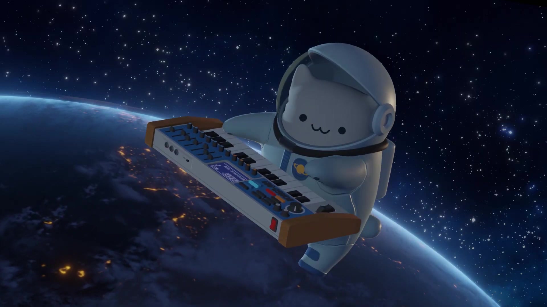 【邦戈猫】在太空中演奏