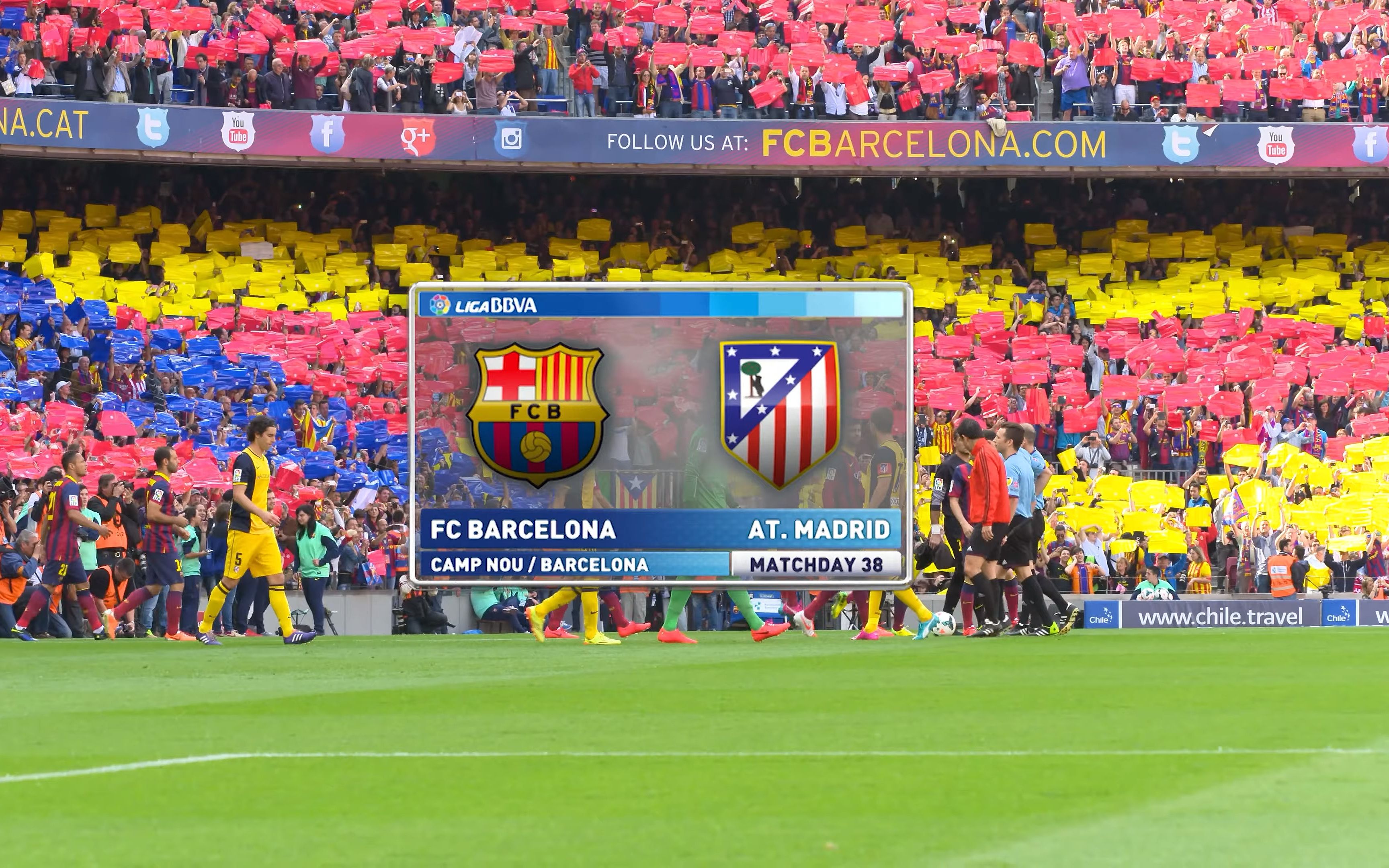 【4K UHD Soccer】① 巴塞罗那vs马德里竞技球赛 Barcelona vs Atletico Madrid哔哩哔哩bilibili