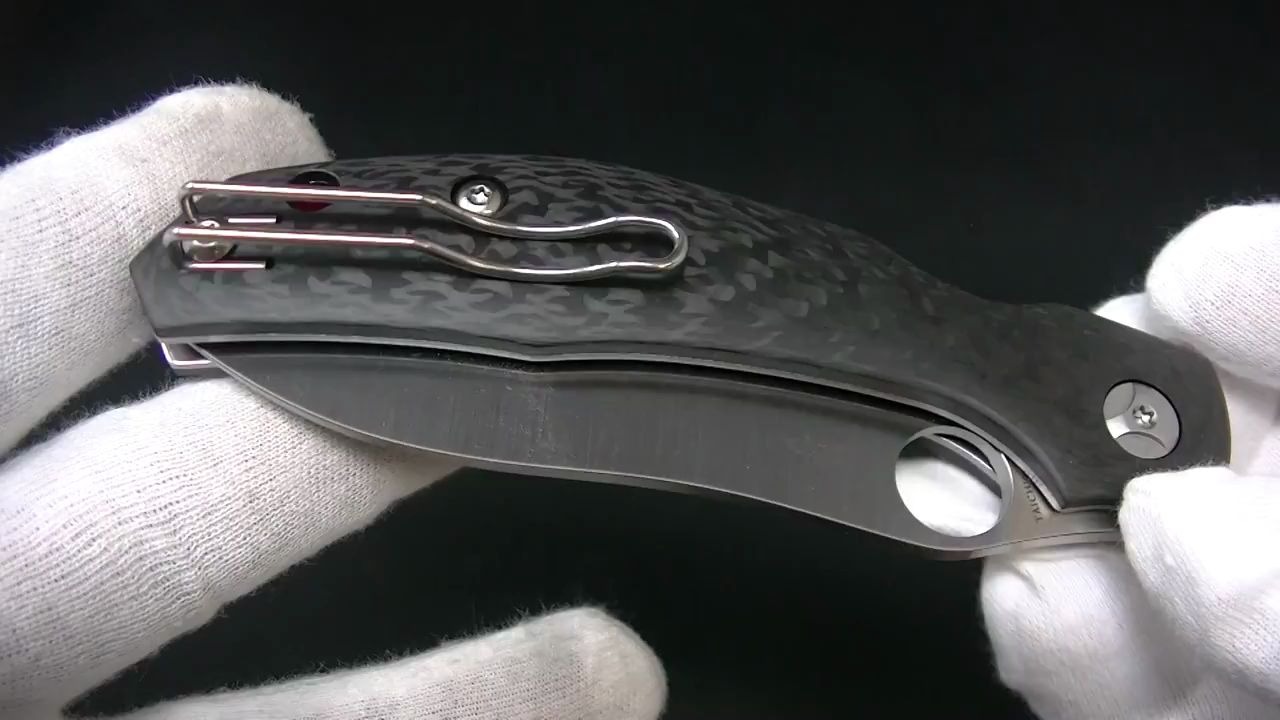 spyderco美国蜘蛛c241cfalistairphillipss30vkapara碳纤柄折刀