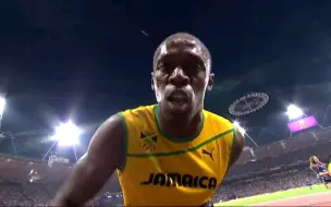 36.84秒！Who is No.1？Me！Usain bolt!