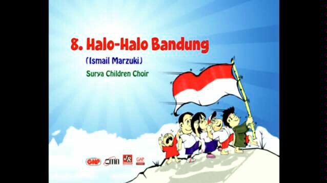 [图]印尼民族歌曲 HALO HALO BANDUNG