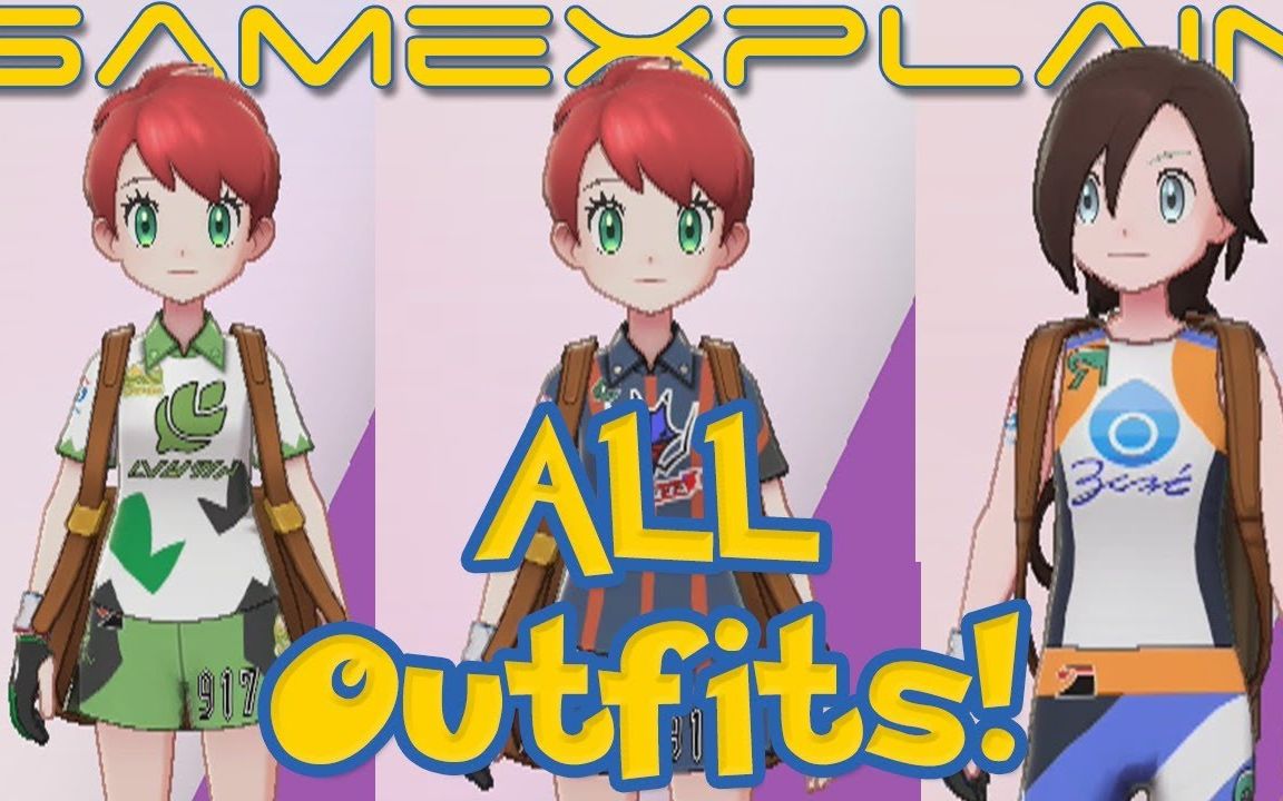 ns宝可梦剑盾换装大全gamexplain