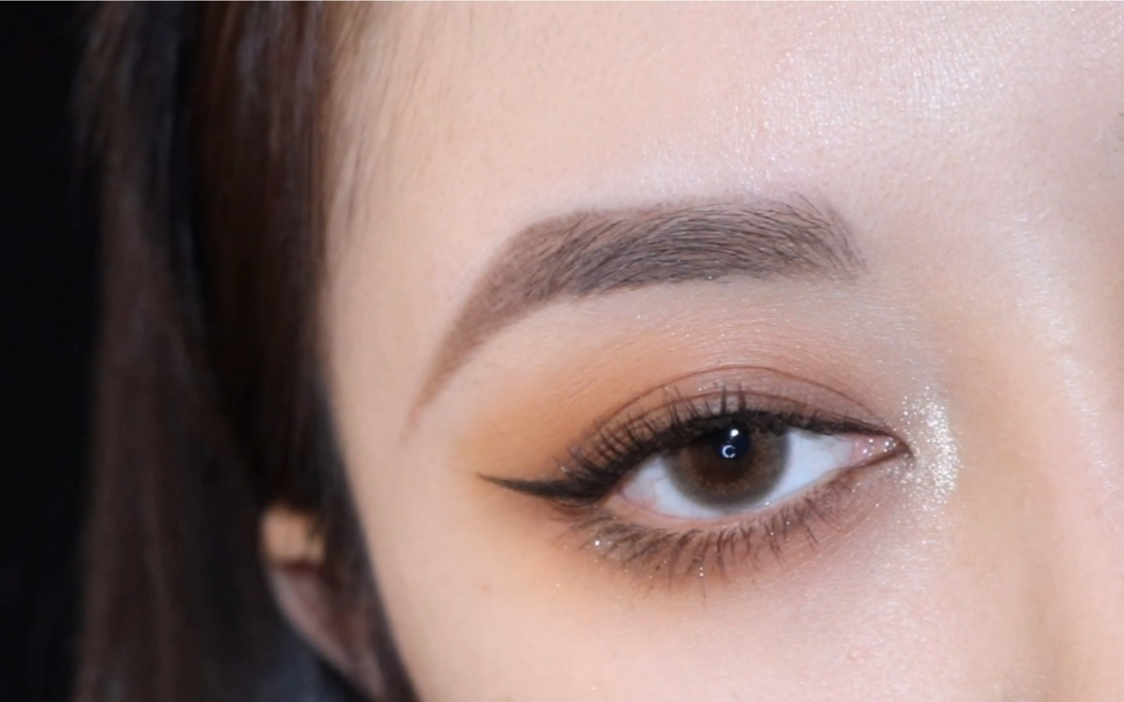 魅眼这样画|三眼皮如何利用双眼皮贴调整出好看的眼头教程|无滤镜眼妆