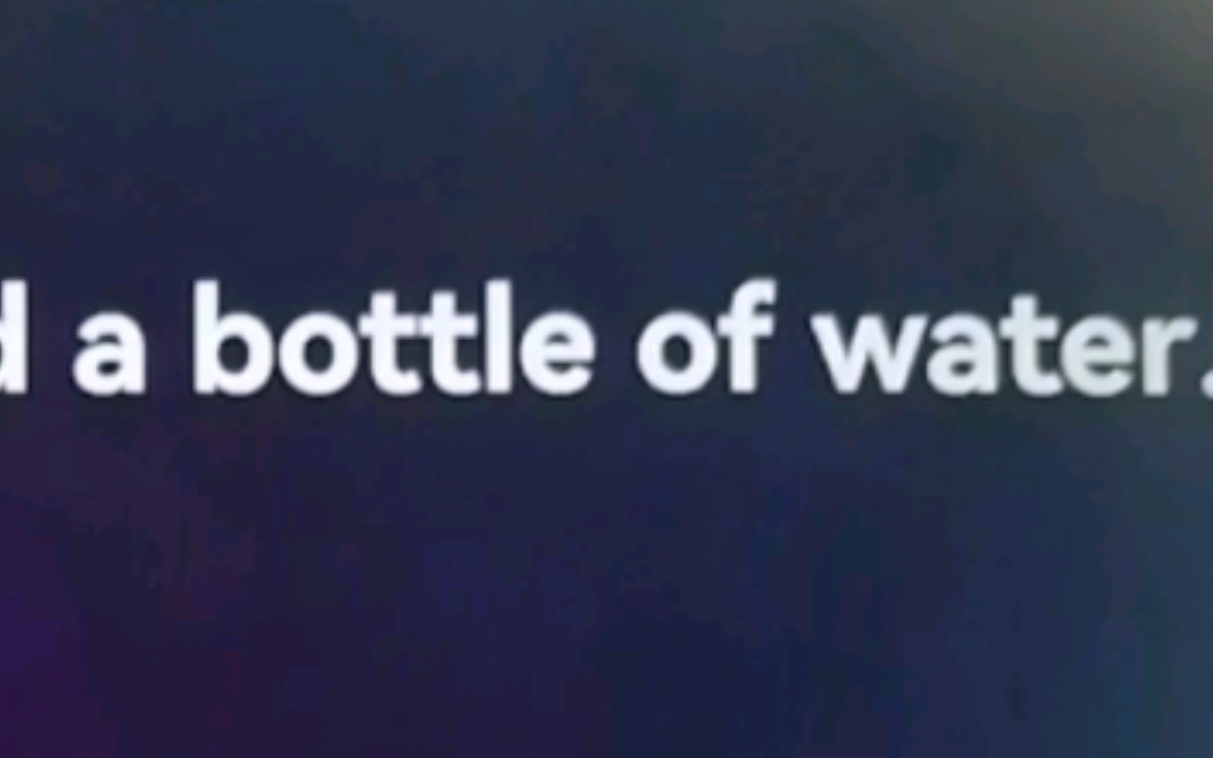 他甚至只会读a bottle of water哔哩哔哩bilibili