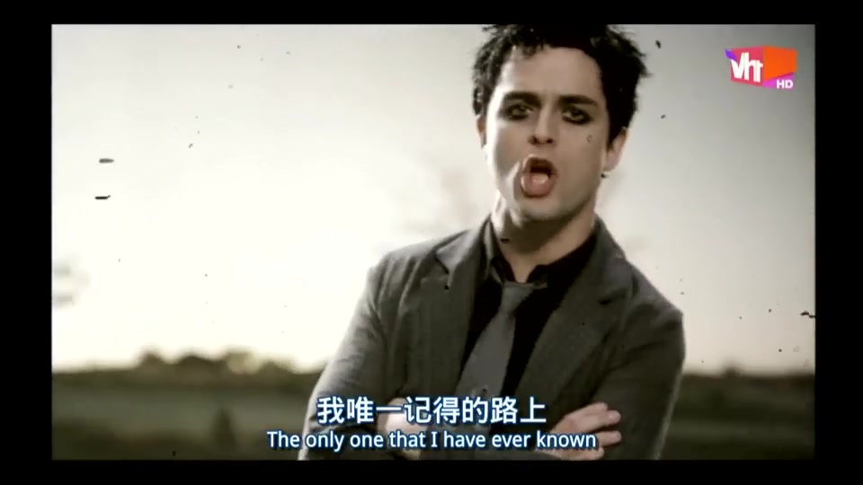 [图]green day！ Boulevard Of Broken Dreams 中英字幕