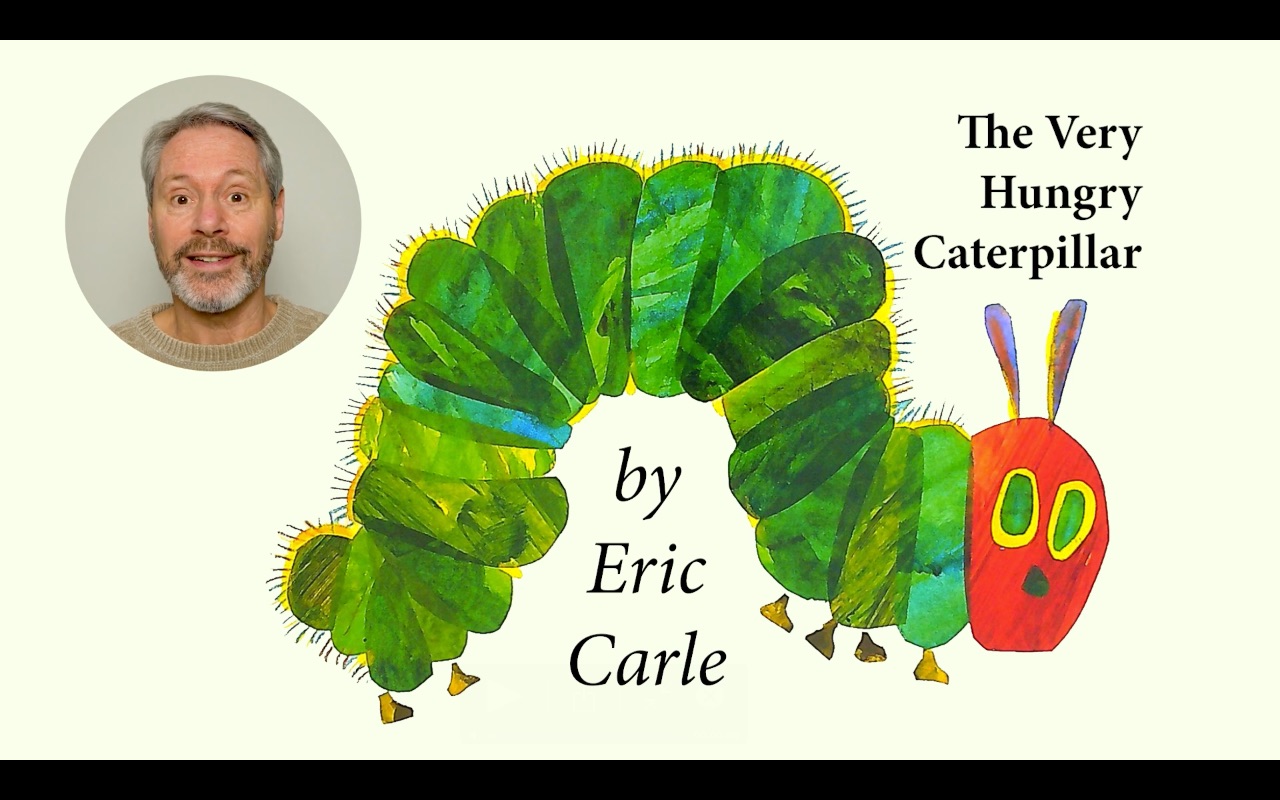 [图]The Very Hungry Caterpillar 美音 男声朗读版