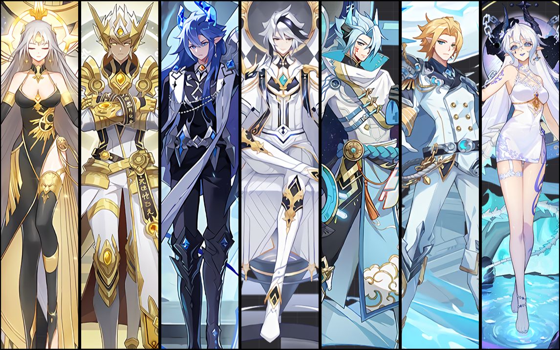 活动作品奥拉星手游二周年全亚比回忆录