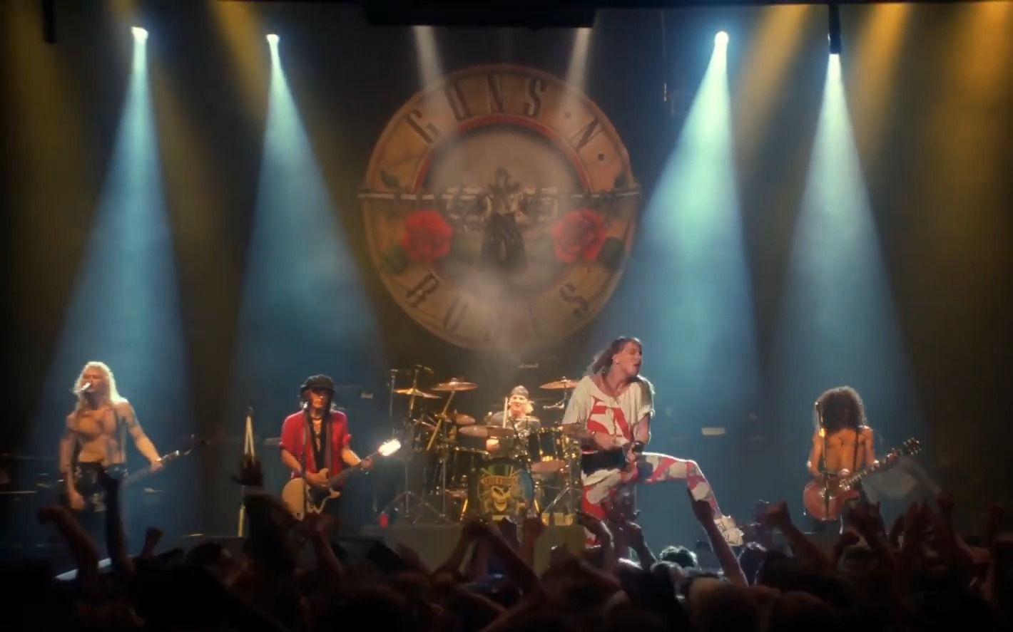 [图]Guns N' Roses - Paradise City & Civil War - The Ritz 1991 中英字幕