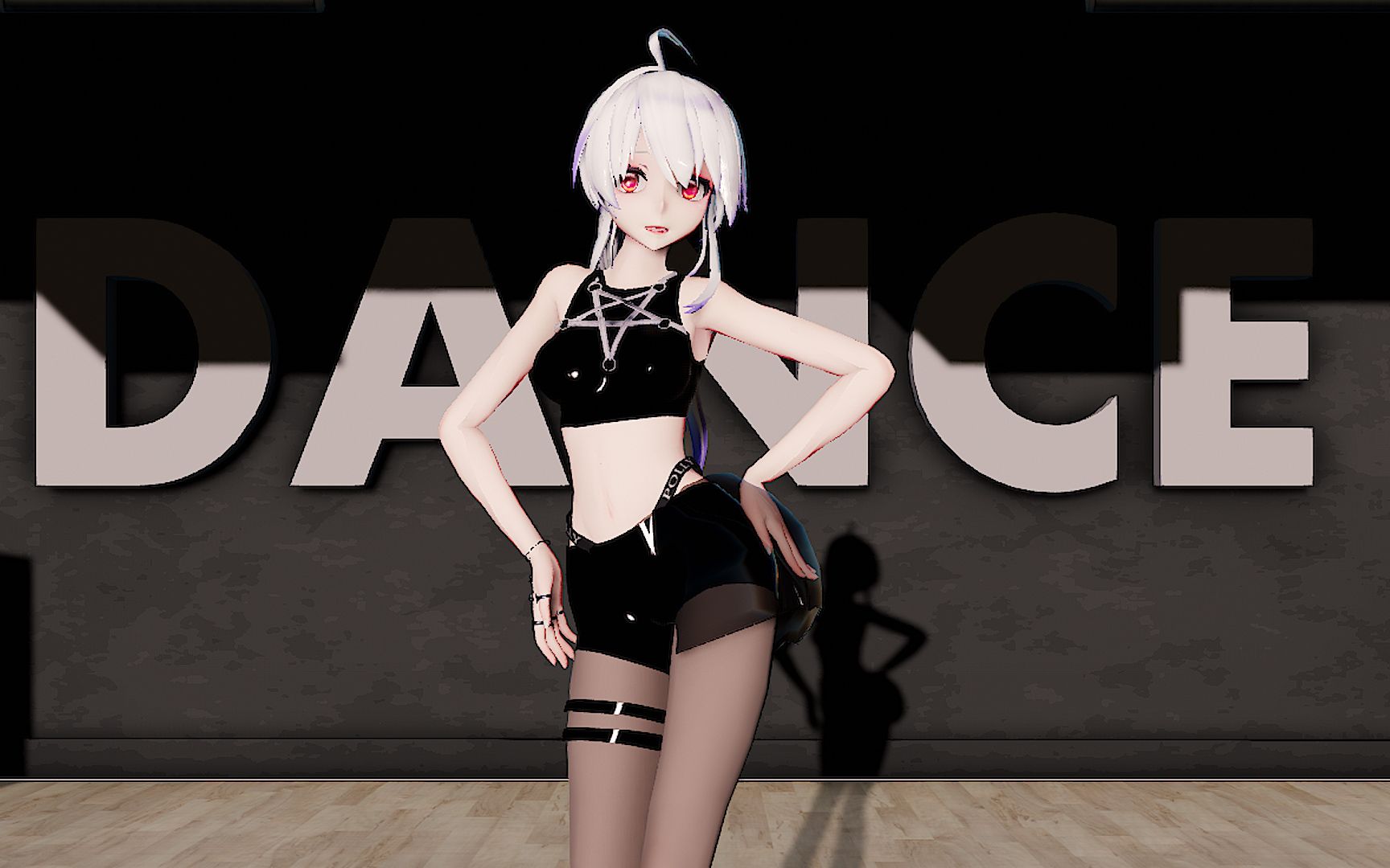 弱音mmd弱音舞蹈室练习视频再次流出