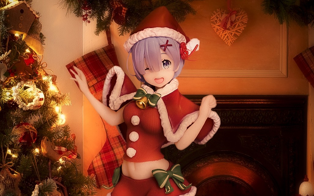 开箱视频【圣诞雷姆手办】_哔哩哔哩 (゜-゜)つロ 干杯~-bilibili