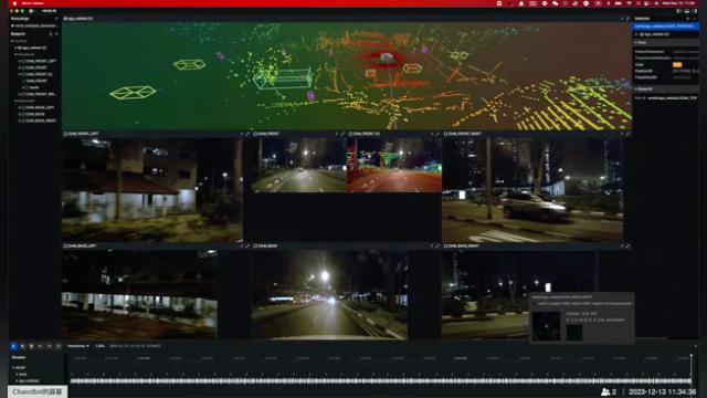 rerun 自动驾驶数据集可视化demo哔哩哔哩bilibili