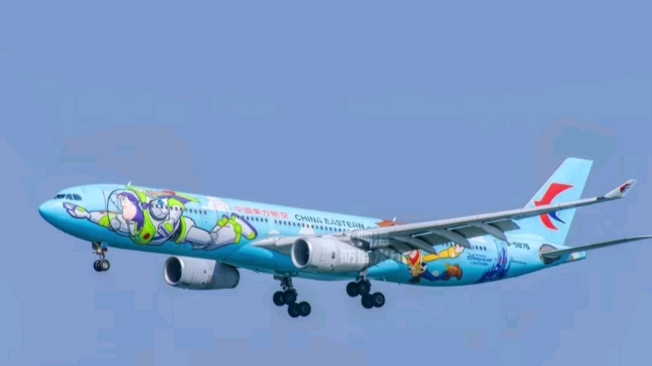 没想到厦门也能看到巴斯光年飞机🛩️