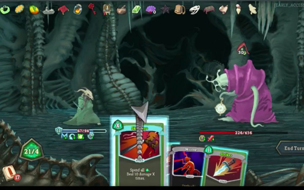 [图]杀戮尖塔slay the spire 高手弃牌无限贼通关 一卡200伤害 秀翻时间吞噬者