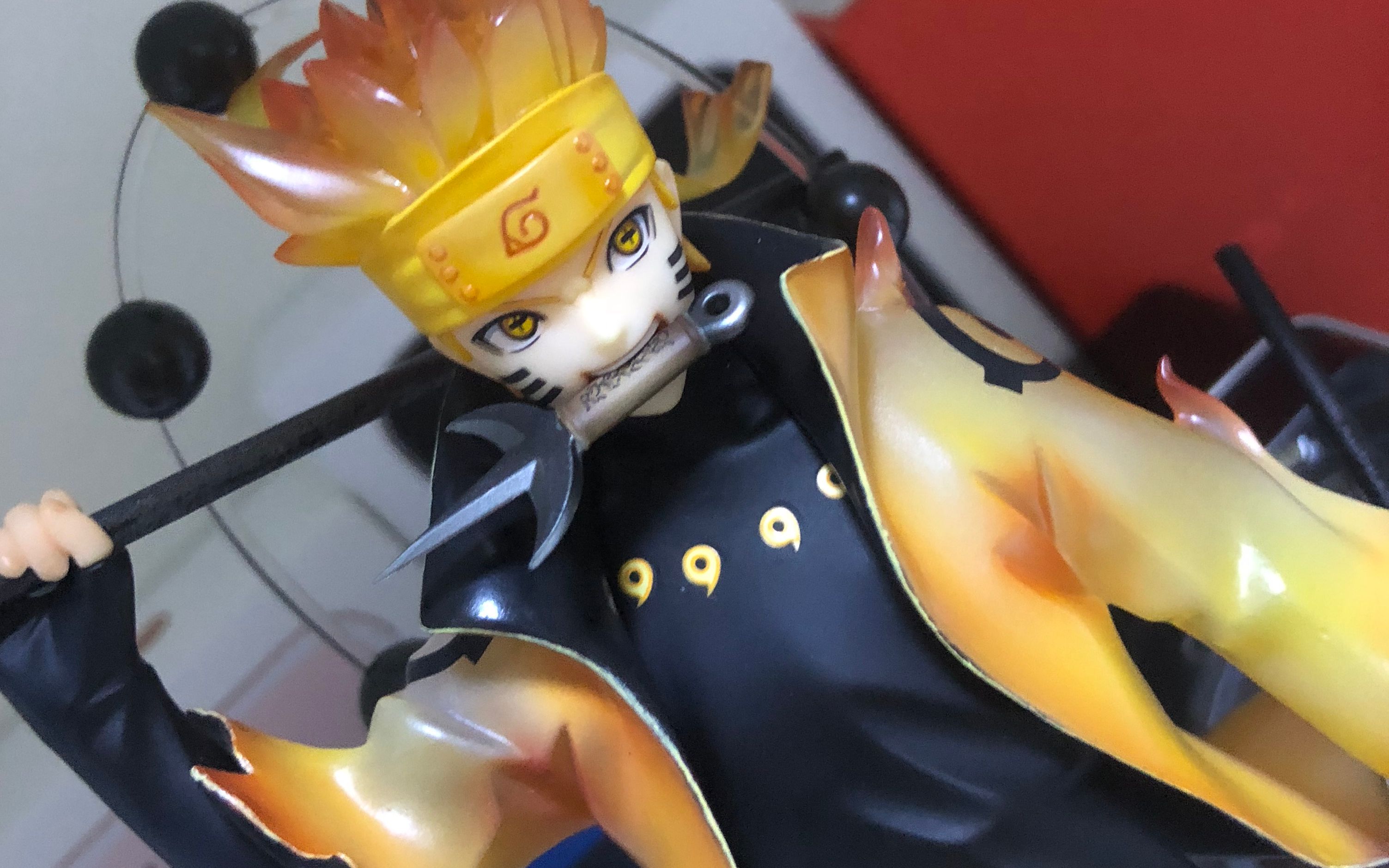 鸣人外挂模式-六道仙人【gem】手办开箱