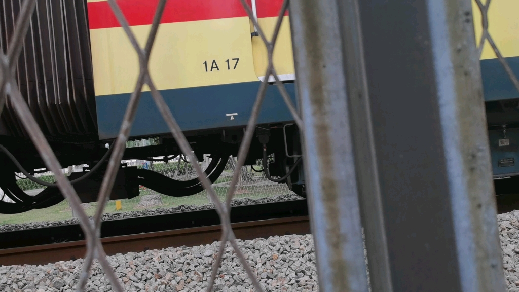 大西1*17-18西朗车辆段试车