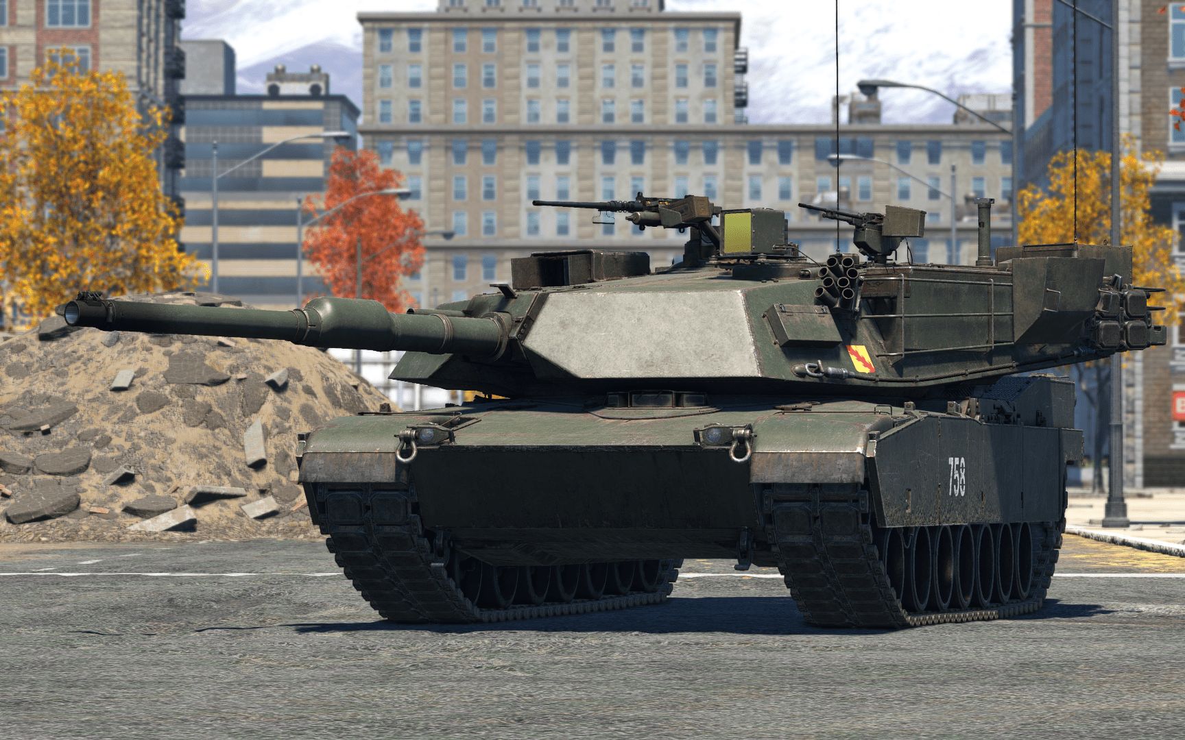 战争雷霆 m1a1 hc个人击杀集锦