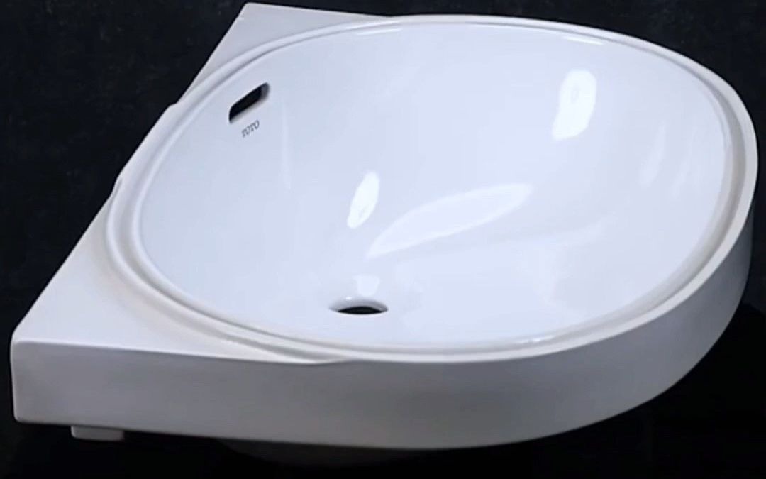 toto台下盆lw587b椭圆陶瓷洗脸盆洗手盆智洁釉面台盆620mm430mm