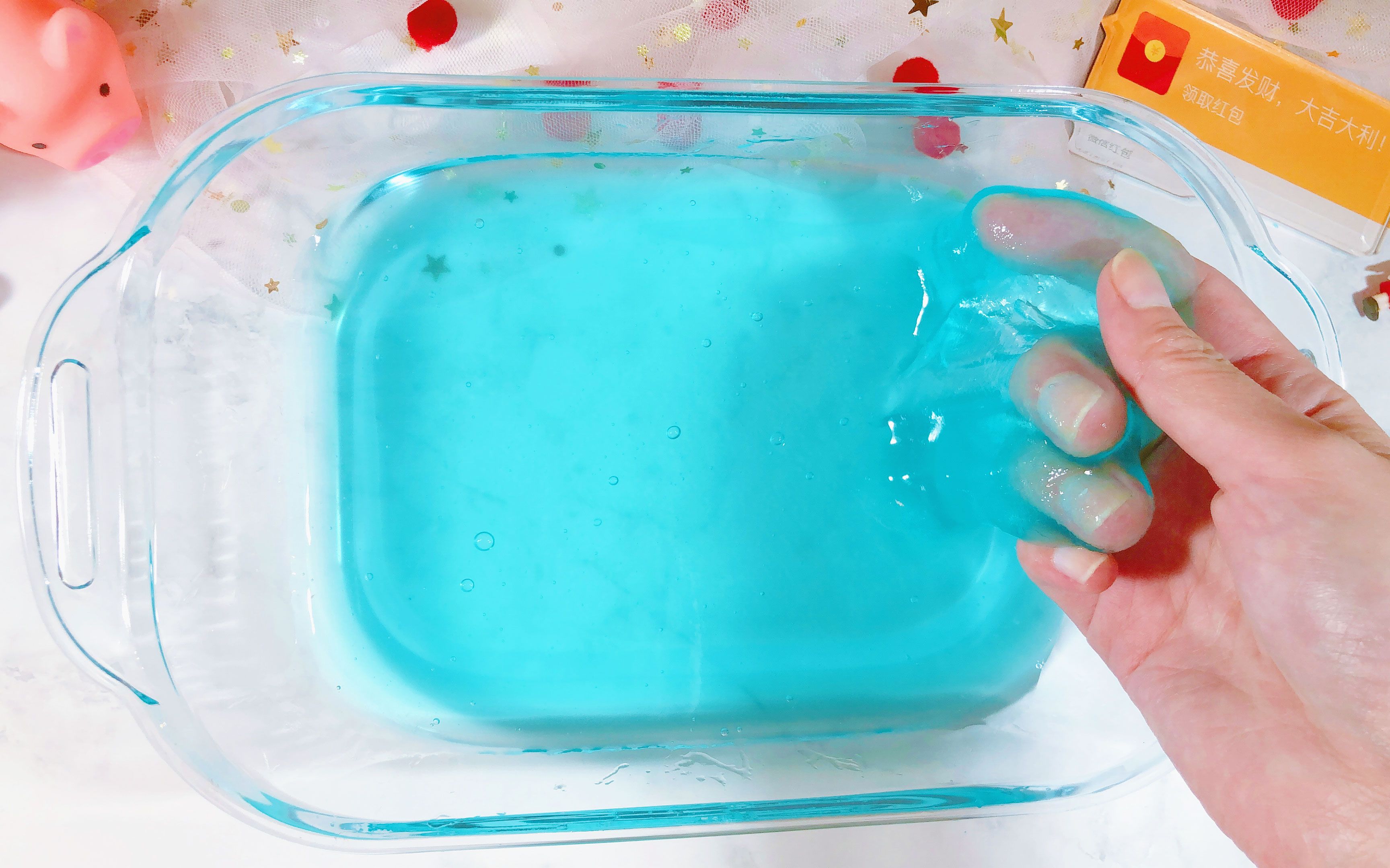 【史莱姆】大冬天的玩假水,你猜这泥烫不烫手?_哔哩哔哩_bilibili