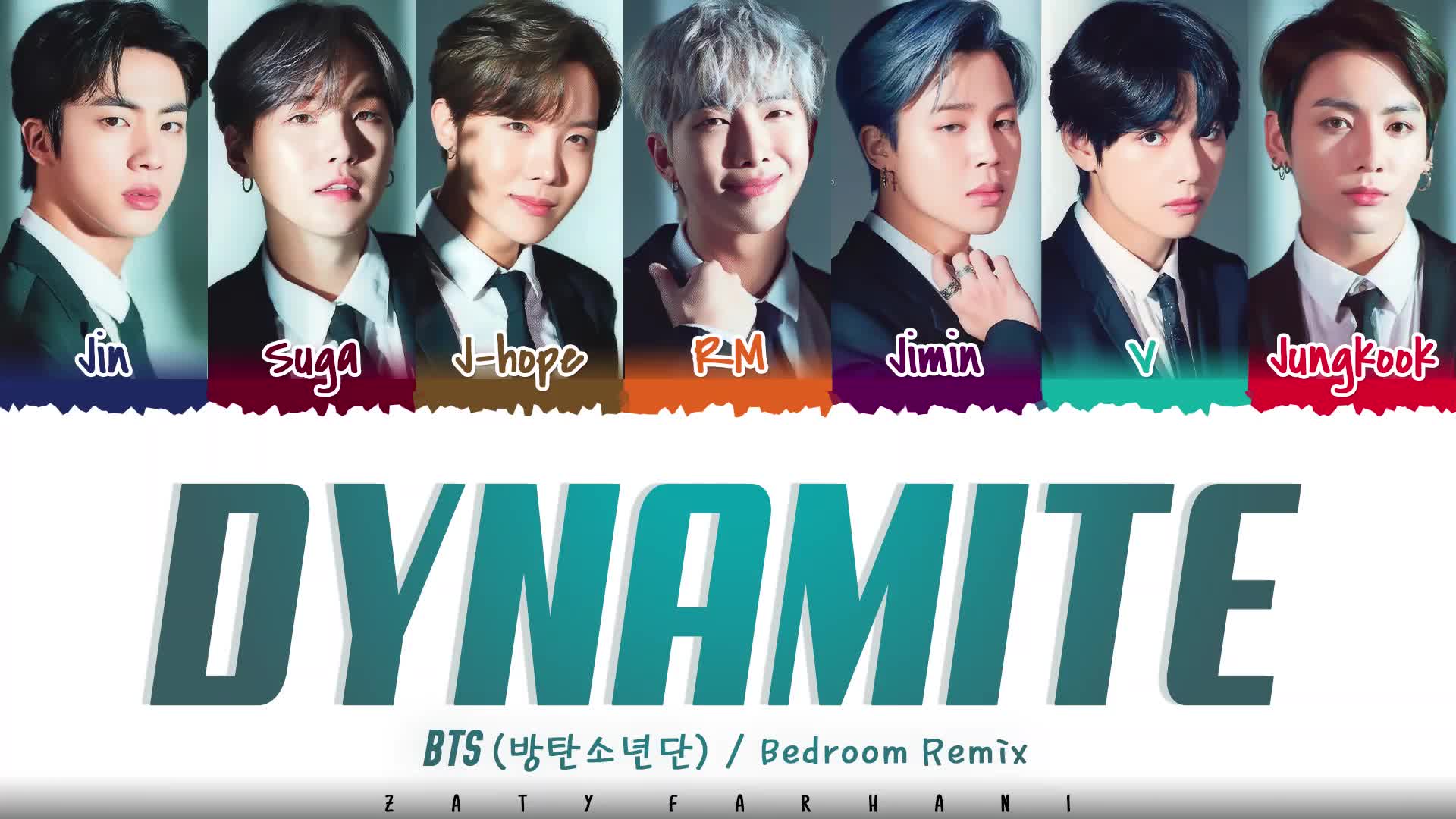 防弹少年团新曲DYNAMITE四个Remix版本完整版公开哔哩哔哩bilibili