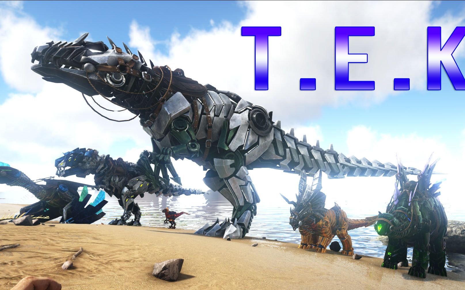 方舟中高颜值高属性高等级的泰克生物们!(方舟-山海经系列)