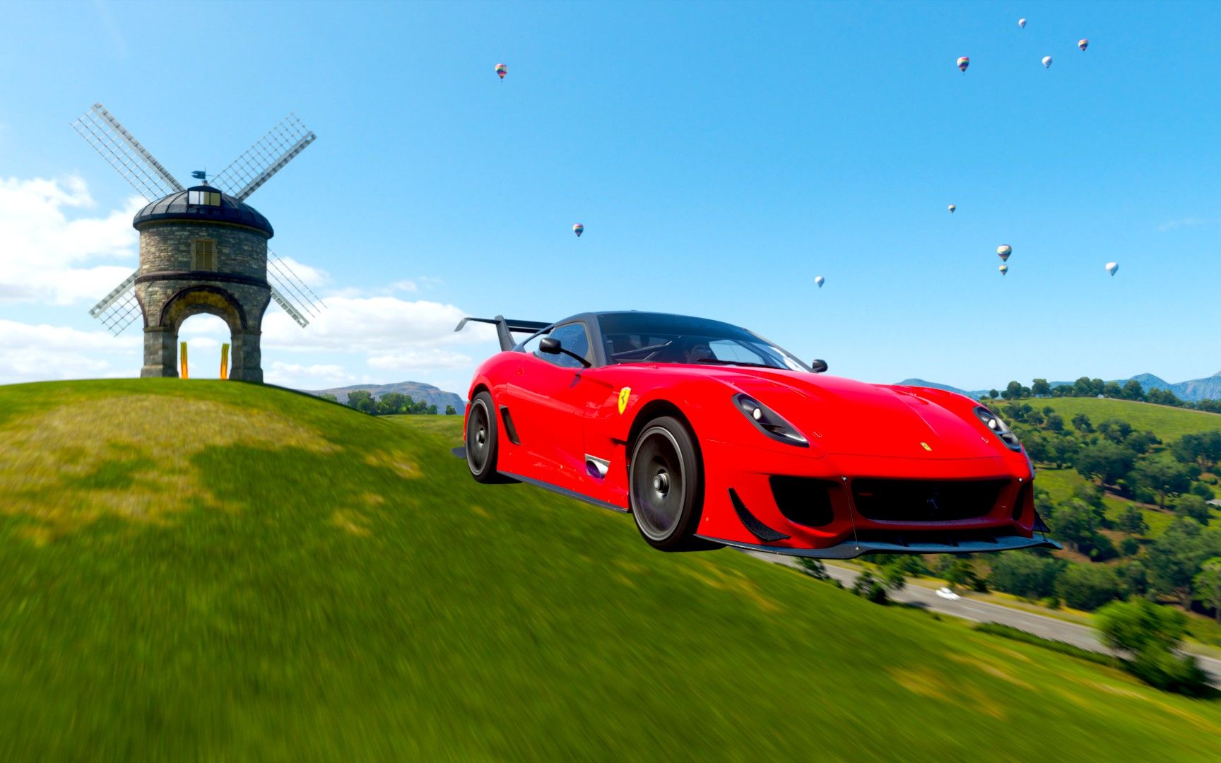 地平线4—马王599 xxe极速飞跃百老汇风车