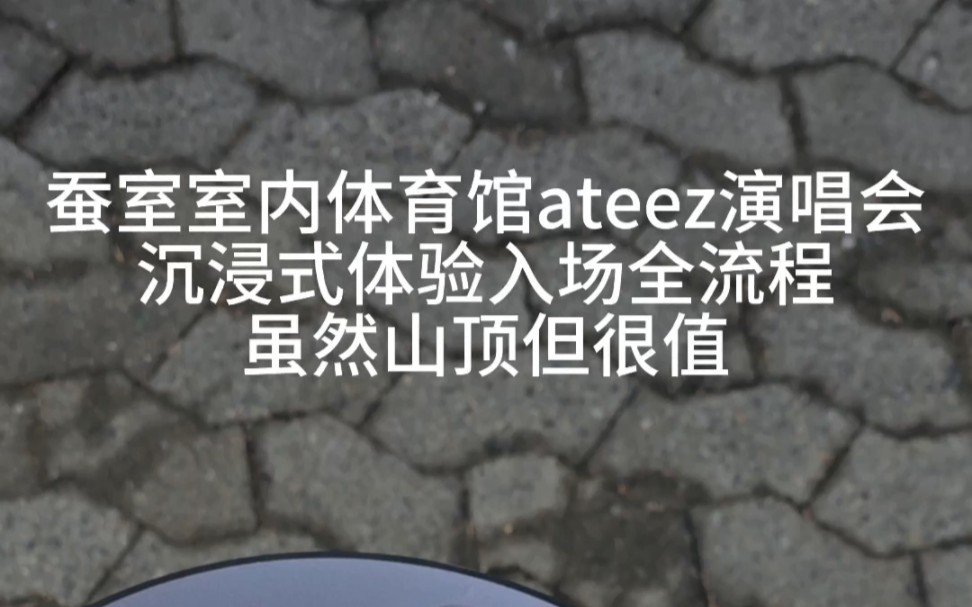 ateez首尔场演唱会沉浸式入场体验/蚕室室内体育馆视角参考/三层山顶哔哩哔哩bilibili