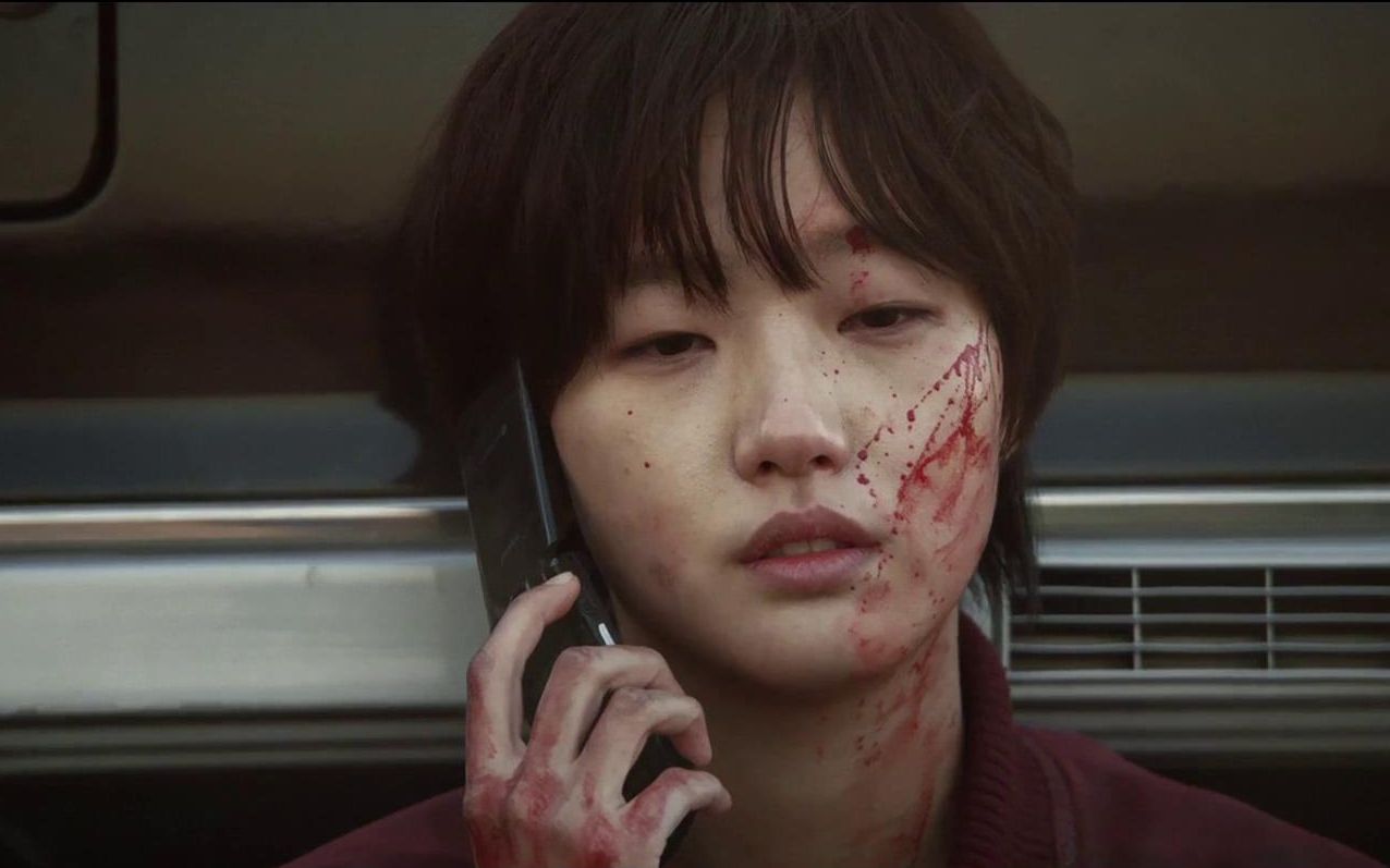 韩国犯罪电影中国城金高银小姐姐演狠角上位史太艰辛亲手捅死养育自己