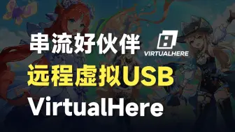 VirtualHere让你串流也可以拥有完整PS5手柄震动体验？！feat.USB、手柄、串流、macOS、windows、android、Moonlight。