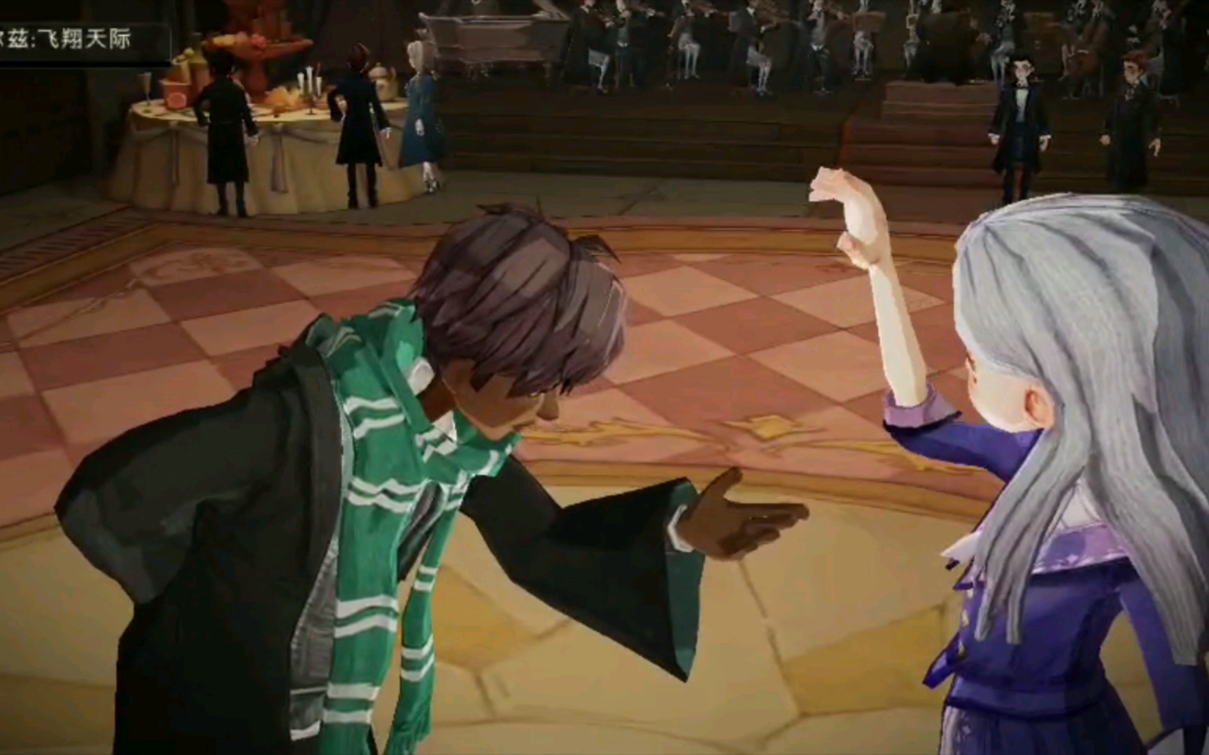 哈利波特第一次点到这个跳舞我发现我真是个手残_哔哩哔哩_bilibili