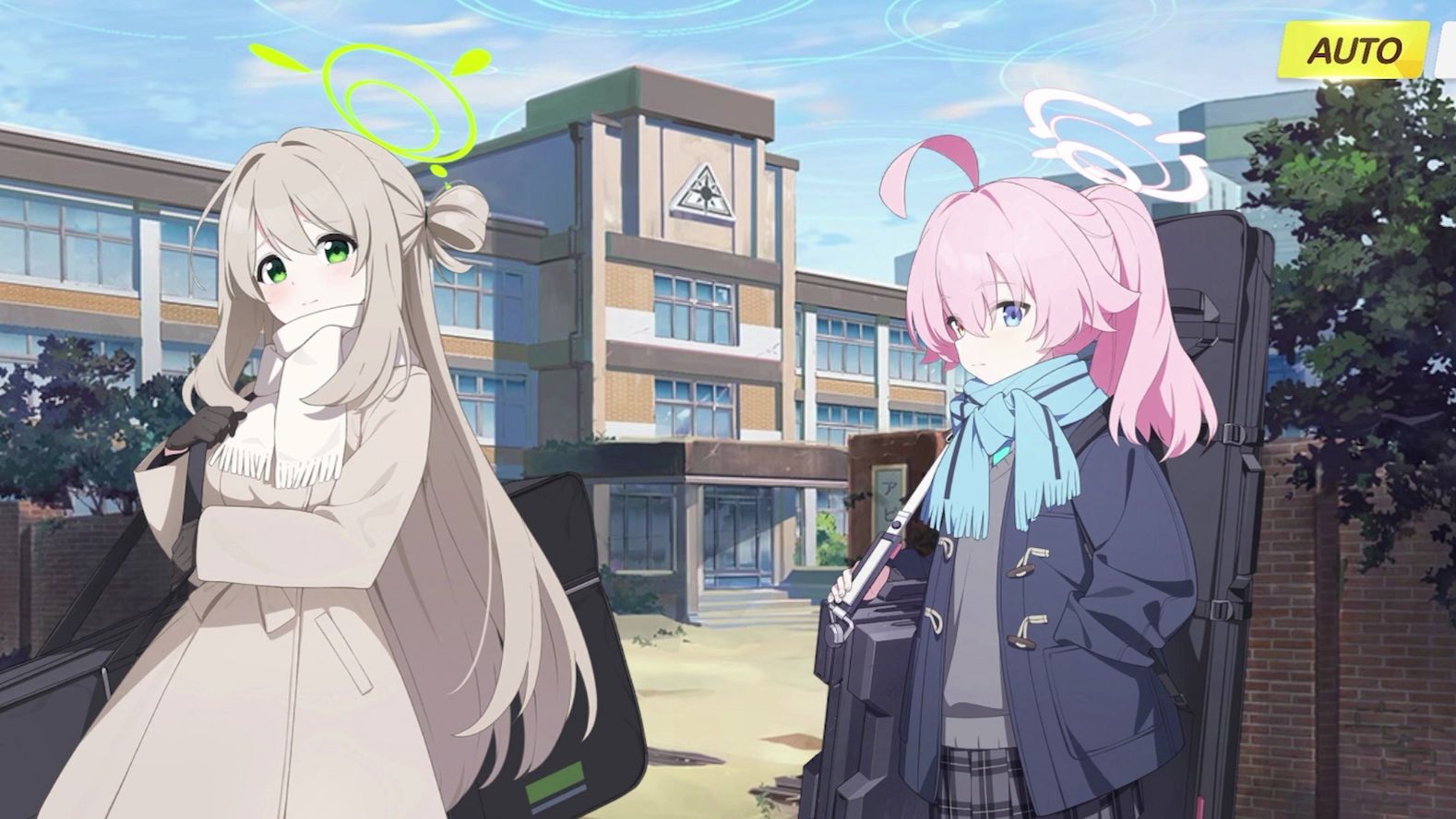 【中文字幕/碧蓝档案】高二星野和初三野宫的相遇