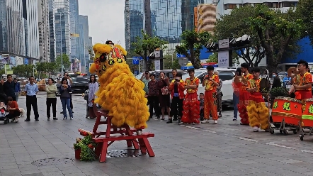 [图]开业啦，舞狮小老虎带你欢天喜地迎新年