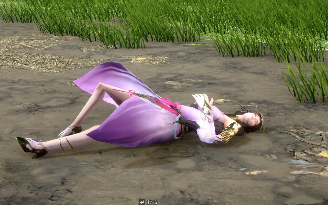 三国群英传8貂蝉性感的落马英姿