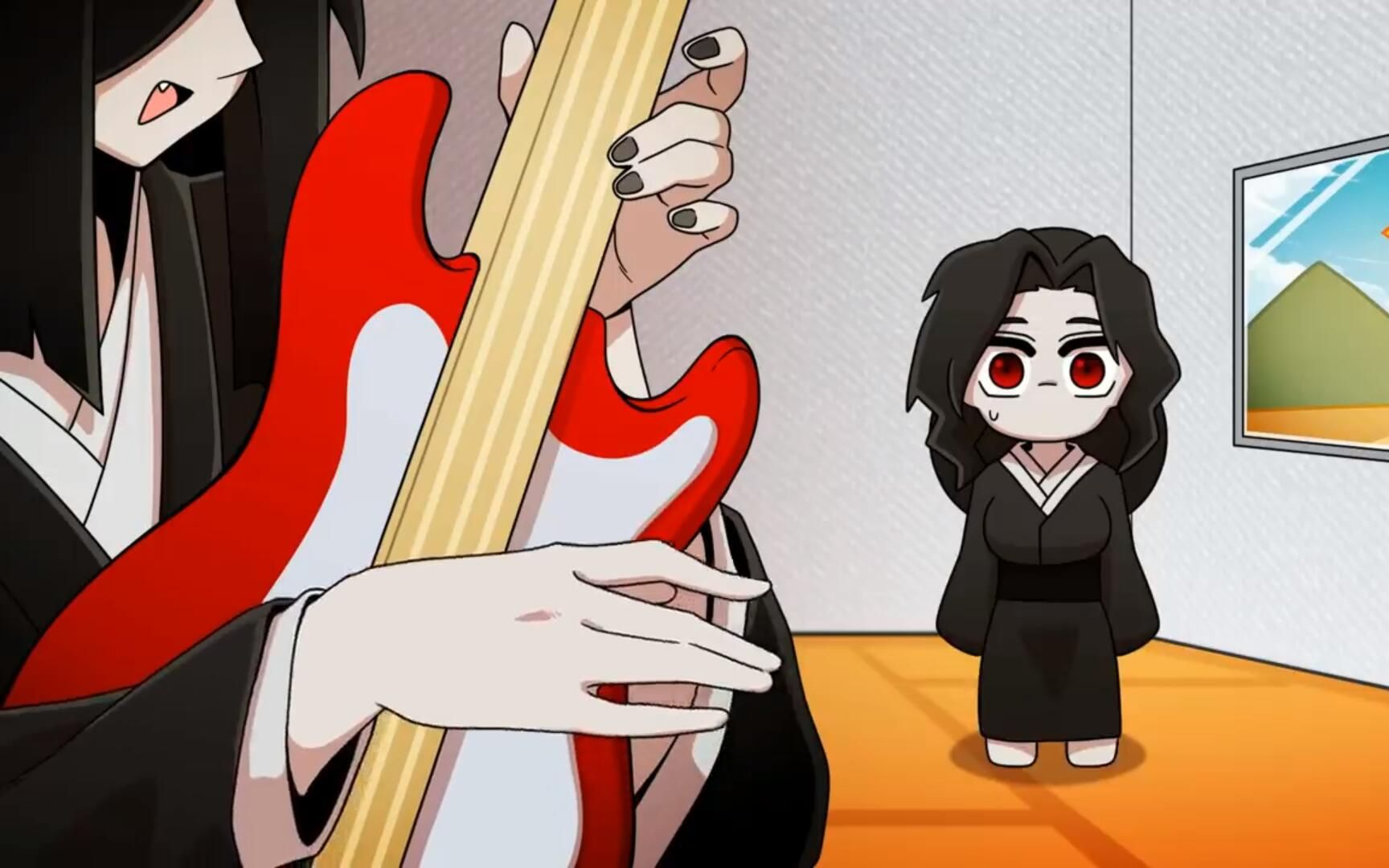 鬼灭之刃:鬼舞辻无惨在和鸣女的斗争中被消灭了_哔哩哔哩_bilibili