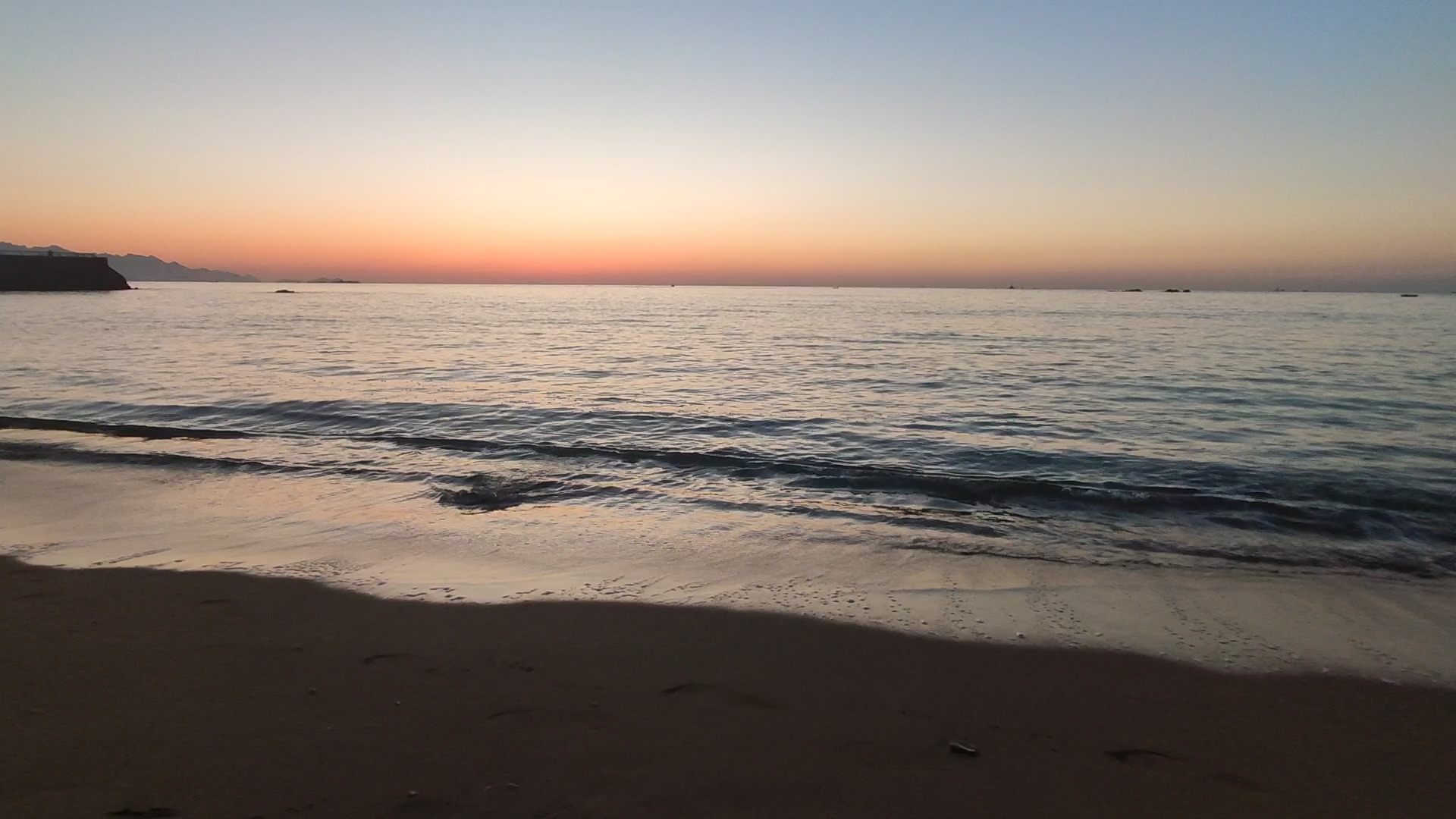 before sunrise [青岛小麦岛日出1～23.10.01]