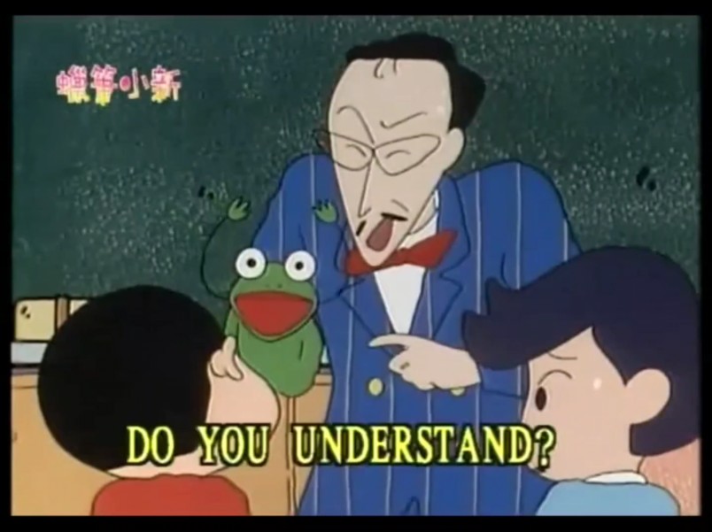 【蜡笔小新-第一季040】说英文