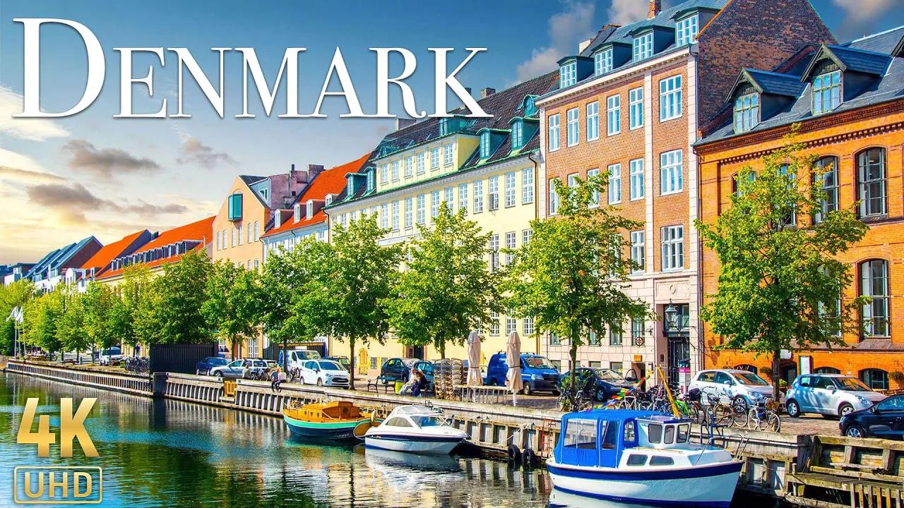 Denmark 4K  Beautiful Relaxing Music, 3 Hours Scenic Relaxation Film, Peaceful哔哩哔哩bilibili