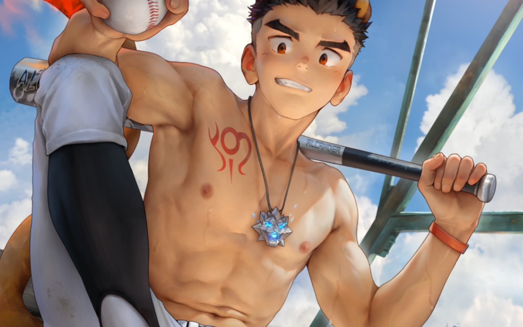 【杯面:棒球体育生】还是喜欢白袜